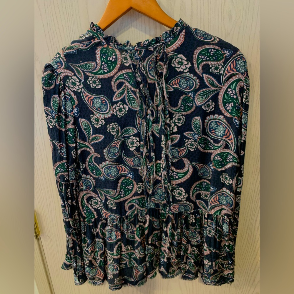 WILLIAM RAST Atwood Boho Prairie Top - Picture 3 of 8